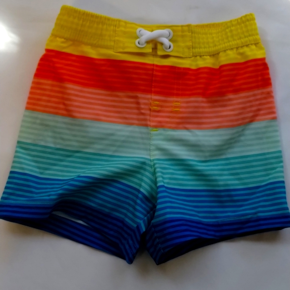 Wonder Nation boys swim suits trunks‎ size 12 months